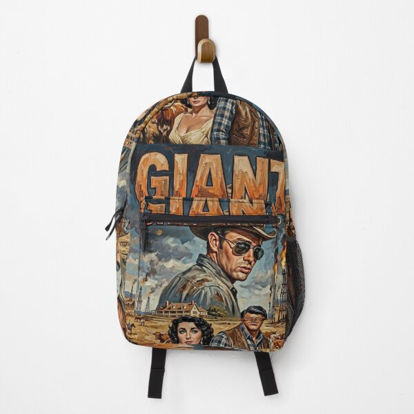 Item preview, Giant Retro Texas Epic Western Drama Tribute Art Movie Poster designed and sold by Art's Diner.