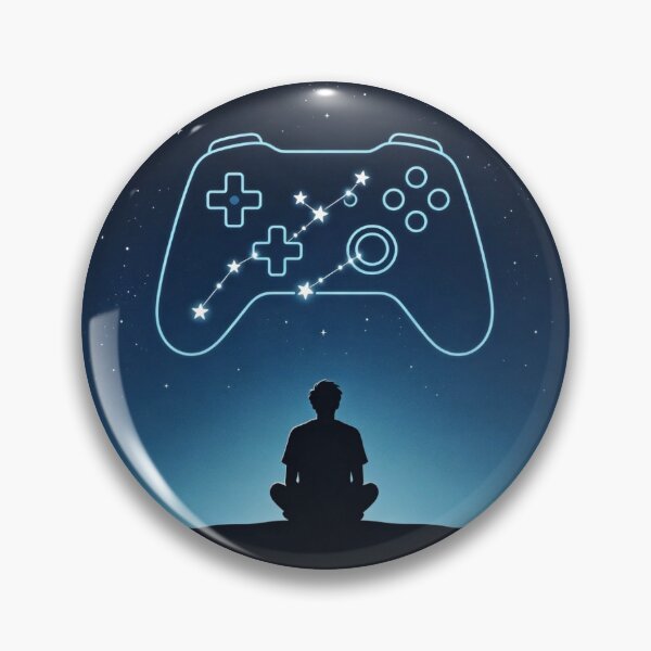 Item preview, Gamer looking at the stars  designed and sold by carlsmart1.
