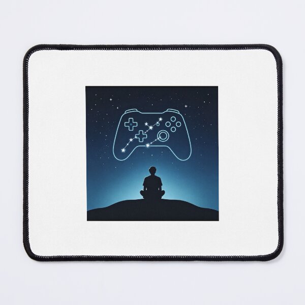 Item preview, Gamer looking at the stars  designed and sold by carlsmart1.