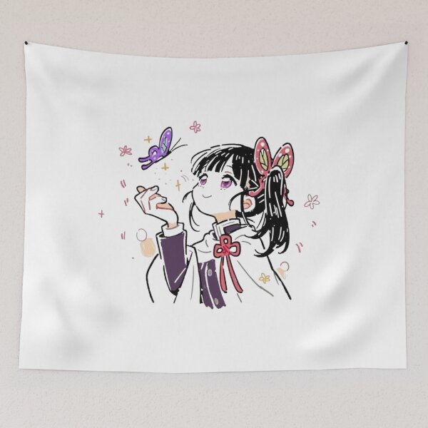 Item preview, Flower Breathing Butterfly Girl Anime Design designed and sold by Mr-MC-kitty.