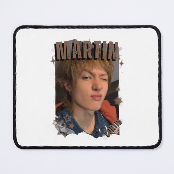 Item preview, CORTISs Martin Kpop Boy Group Black and White Collage Digital Art Portrait designed and sold by AJUNICE STUDIO.