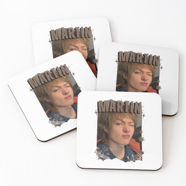 Item preview, CORTISs Martin Kpop Boy Group Black and White Collage Digital Art Portrait designed and sold by AJUNICE STUDIO.