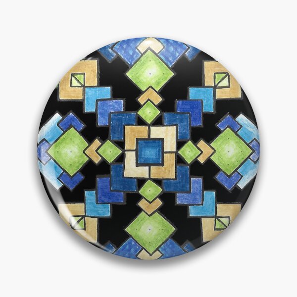 Item preview, Bartosz - Hand Drawn Geometric Pattern designed and sold by AJPrettyObscene.