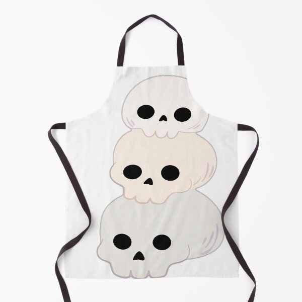 Item preview, Cute Stacked Skulls Illustration designed and sold by DailyDoodlesBySumbul.