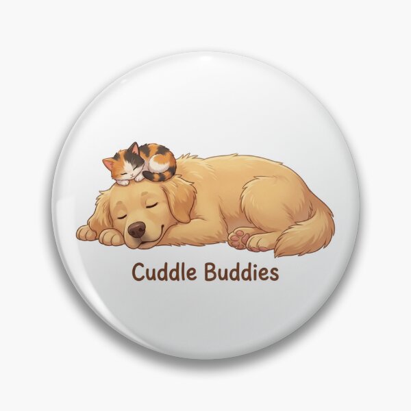 Item preview, Adorable Cuddle Buddies Dog and Cat designed and sold by katiecorners.