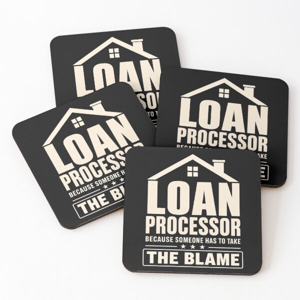 Item preview, Loan Processor Because Someone Has To Take The Blame T-Shirt, Funny Mortgage Loan Officer Gift, Banking Graphic Tee designed and sold by Trendably.