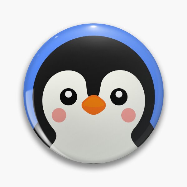 Item preview, CUTE Little Frost Penguin designed and sold by DibujandoPorfa.