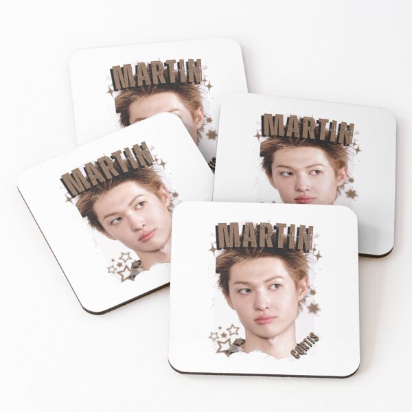 Item preview, CORTISs Martin Kpop Boy Group Black and White Collage Digital Art Portrait designed and sold by AJUNICE STUDIO.