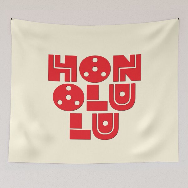 Item preview, Honolulu, Hawaii, Capital City designed and sold by CharlottePlaceArt.