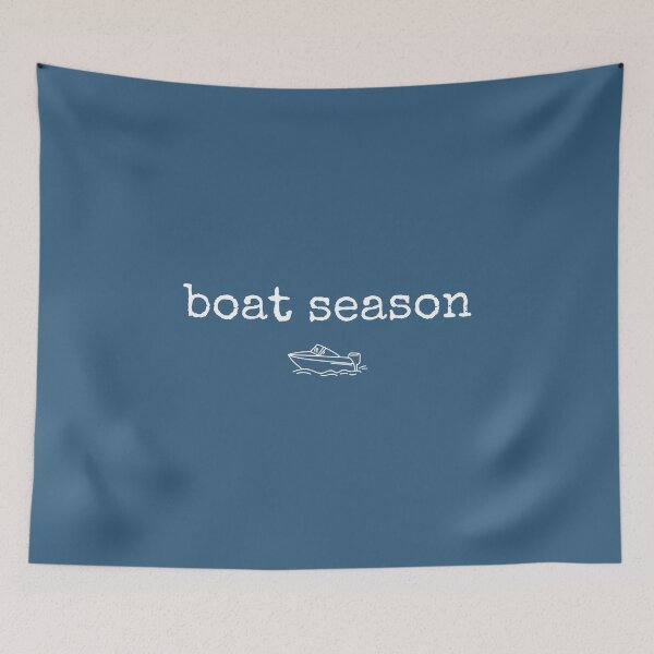 Item preview, Boat Season Funny Summer designed and sold by DemureArtsy.