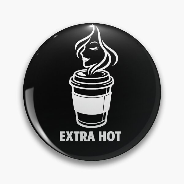 Item preview, Extra Hot Coffee Cup Minimalist Line Art designed and sold by P’s stuff.