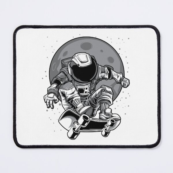 Item preview, Astronaut Skateboarding on the Moon – Space Skater Graphic T-Shirt designed and sold by FanshopMA.