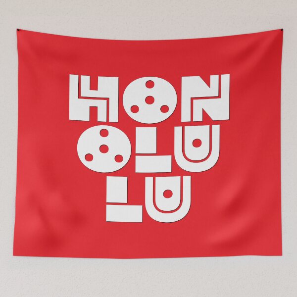 Item preview, Honolulu, Hawaii, Capital City designed and sold by CharlottePlaceArt.