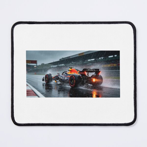Item preview, Racing car speeding along in the rain designed and sold by carlsmart1.