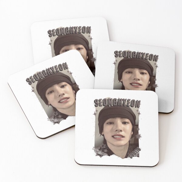 Item preview, CORTISs Seonghyeon Kpop Boy Group Black and White Collage Digital Art Portrait designed and sold by AJUNICE STUDIO.