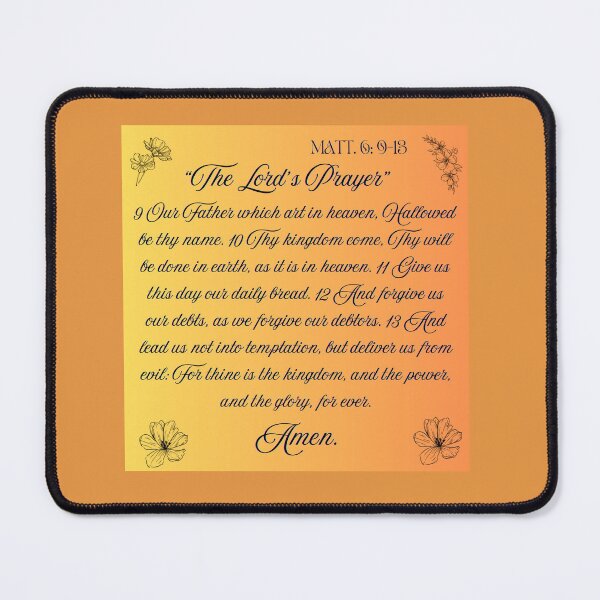 Item preview, The Lord's Prayer designed and sold by tellit24seven.