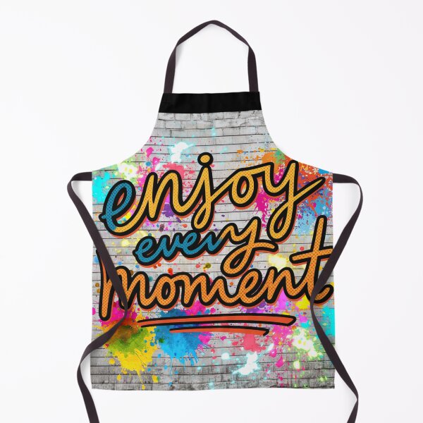 Item preview, Enjoy Every Moment Graffiti Typography designed and sold by Khadigadesings.