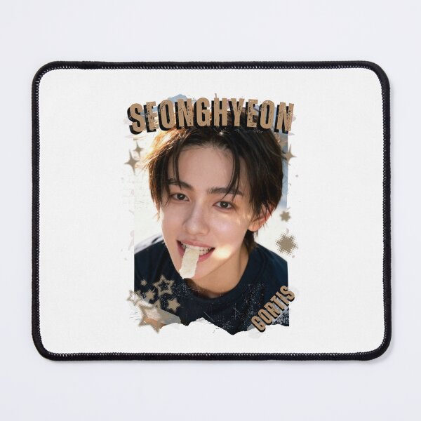 Item preview, CORTISs Seonghyeon Kpop Boy Group Black and White Collage Digital Art Portrait designed and sold by AJUNICE STUDIO.