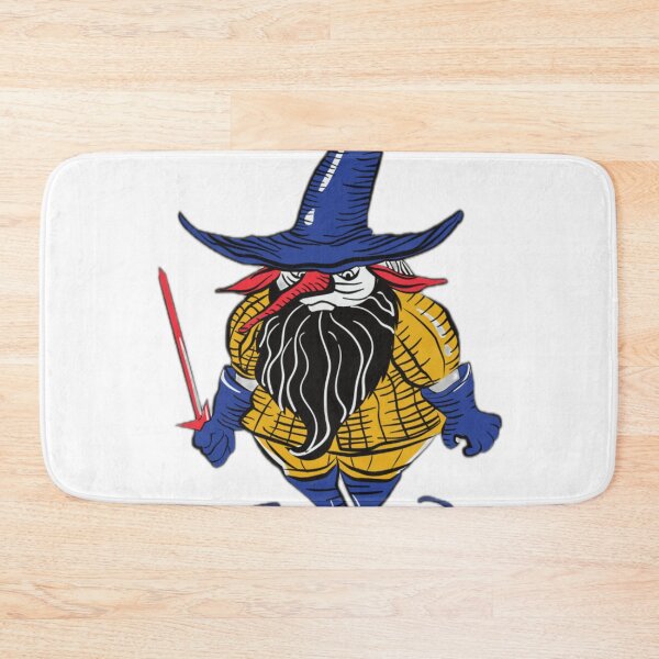 Item preview, Whimsical Fantasy Wizard with Red Staff designed and sold by DailyDoodlesBySumbul.