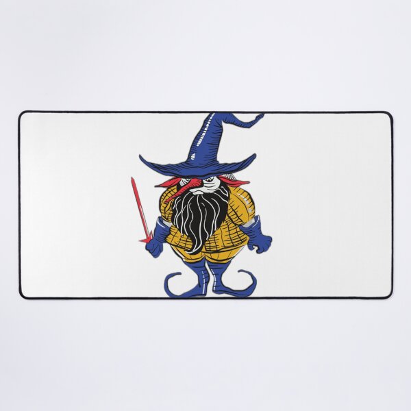 Item preview, Whimsical Fantasy Wizard with Red Staff designed and sold by DailyDoodlesBySumbul.