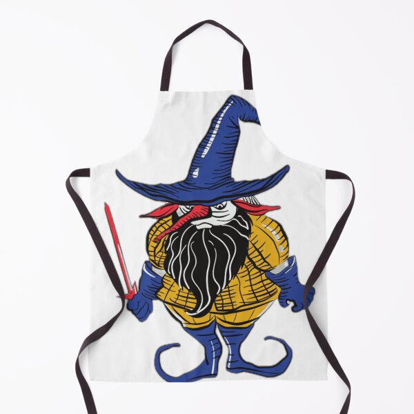 Item preview, Whimsical Fantasy Wizard with Red Staff designed and sold by DailyDoodlesBySumbul.