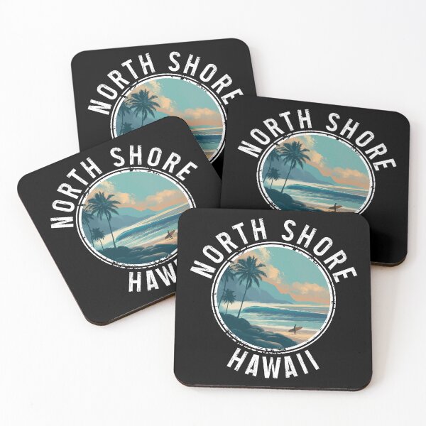 Item preview, North Shore – Hawaii (with White Lettering) designed and sold by VelvetRoom.