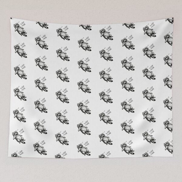 Item preview, Funny Raccoon | Sleep Mode | Burnout Meme designed and sold by moodiecatshop.
