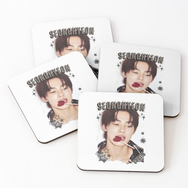 Item preview, CORTISs Seonghyeon Kpop Boy Group Black and White Collage Digital Art Portrait designed and sold by AJUNICE STUDIO.