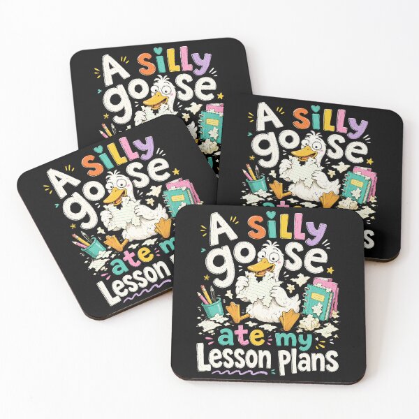 Item preview, Silly Goose Ate My Lesson Plans Teacher Humor designed and sold by Victor Shadehorn.