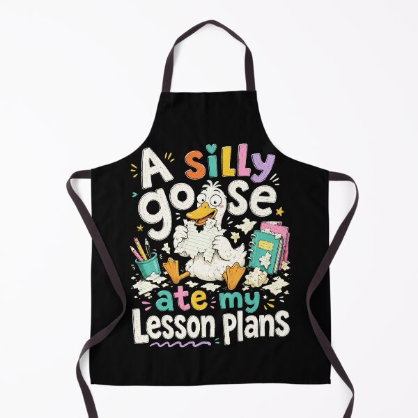 Item preview, Silly Goose Ate My Lesson Plans Teacher Humor designed and sold by Victor Shadehorn.