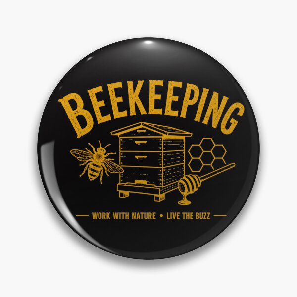 Item preview, Beekeeping Vintage Graphic | Work With Nature Bee Lover Gift designed and sold by Tadeusz1.