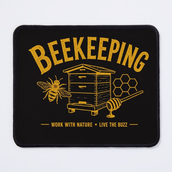 Item preview, Beekeeping Vintage Graphic | Work With Nature Bee Lover Gift designed and sold by Tadeusz1.