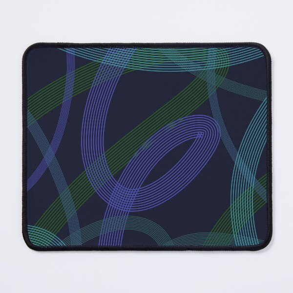 Item preview, Neon Ribbon Flow | Modern Geometric Abstract Line Art designed and sold by GemniShop.