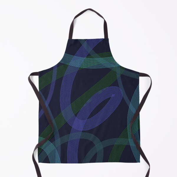Item preview, Neon Ribbon Flow | Modern Geometric Abstract Line Art designed and sold by GemniShop.