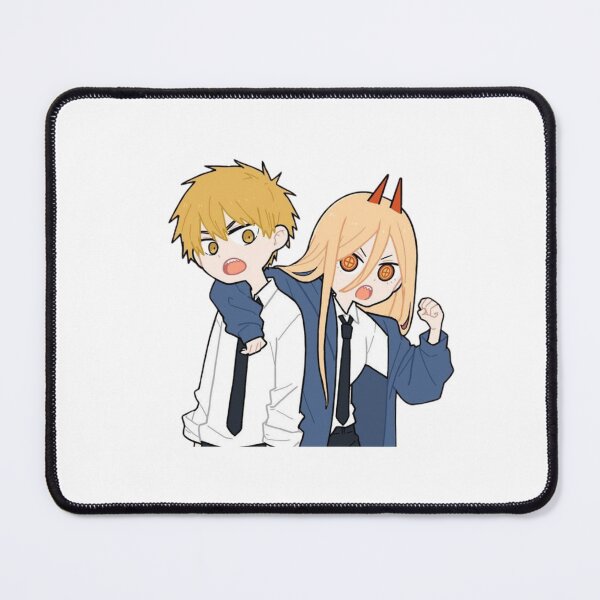 Item preview, Denji and Power Best Friends Chibi designed and sold by rythnazorsylli.