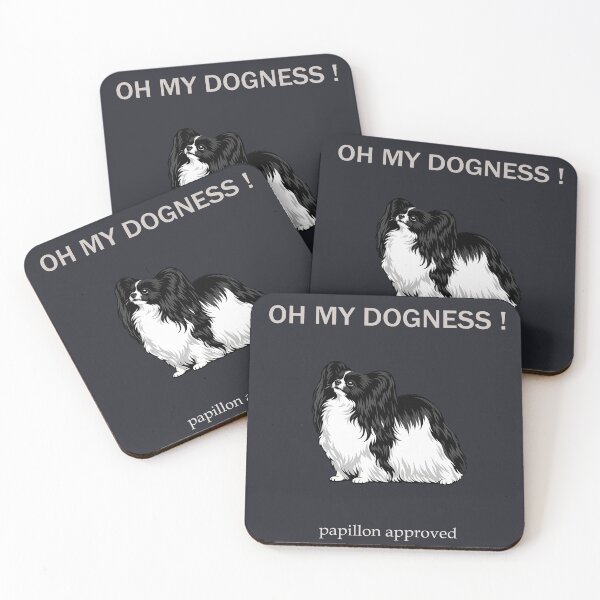 Item preview, OH MY DOGNESS! | Papillon Approved | Funny Papillon Dog Lover Design designed and sold by PapillonArtStudio.