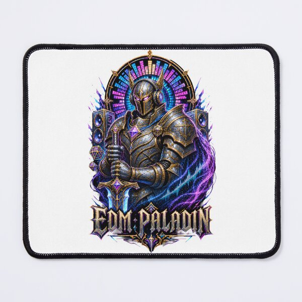 Aperçu de l'œuvre Paladin Rave Knight de Dark EDM créée et vendue par ALVISION-CREATE.