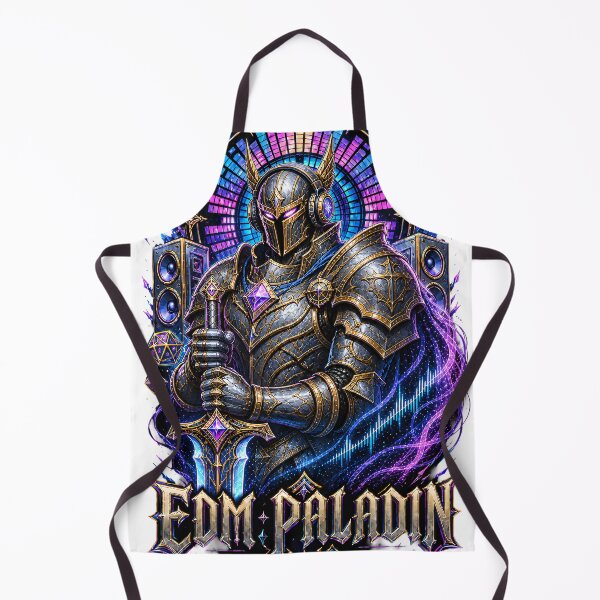 Aperçu de l'œuvre Paladin Rave Knight de Dark EDM créée et vendue par ALVISION-CREATE.