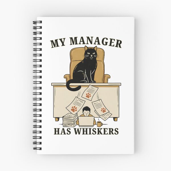 Item preview, My Manager Has Whiskers designed and sold by Northbound Press.