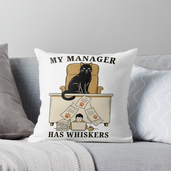 Item preview, My Manager Has Whiskers designed and sold by Northbound Press.