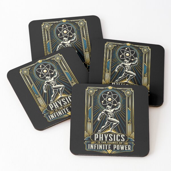 Item preview, Physics Infinite Power Art Deco Science designed and sold by Victor Shadehorn.