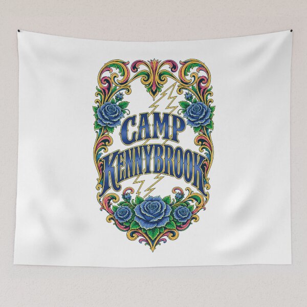 Item preview, CAMP KENNYBROOK PSYCHEDELIC designed and sold by KUSTOM CAMP CREATIVES.