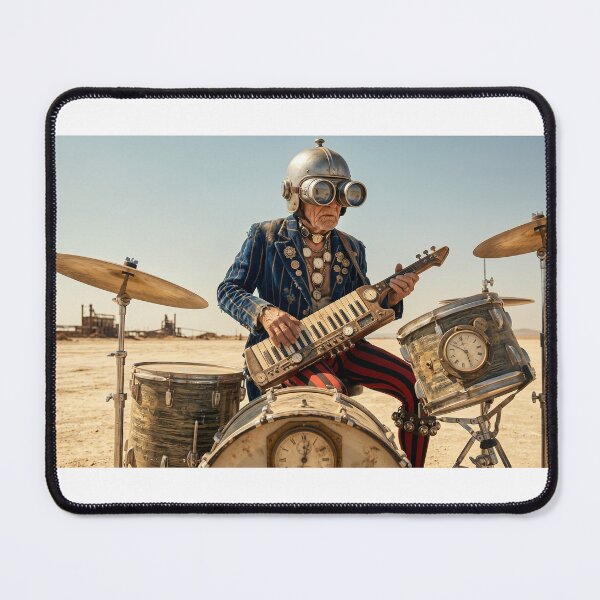 Item preview, Mad Max Inspired Steampunk Musician Fine Art designed and sold by marianka91.