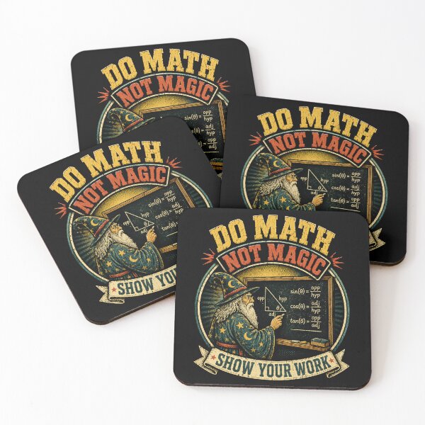 Item preview, Do Math Not Magic Wizard Teacher Humor designed and sold by Victor Shadehorn.