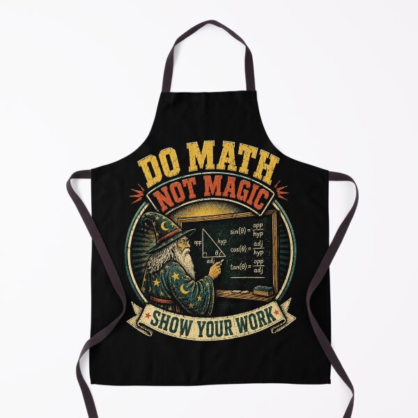 Item preview, Do Math Not Magic Wizard Teacher Humor designed and sold by Victor Shadehorn.