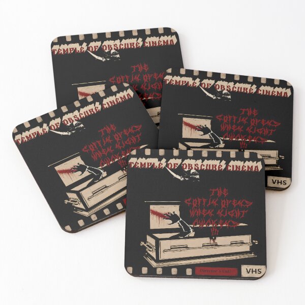 Item preview, The Coffin Opens When Night Awakens | Retro VHS horror designed and sold by Schattenzwirn.
