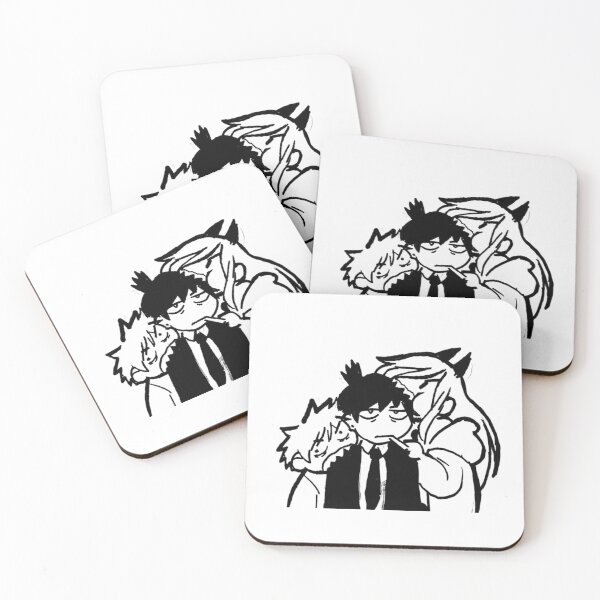 Item preview, Denji and Pochita Manga Sketch designed and sold by rythnazorsylli.
