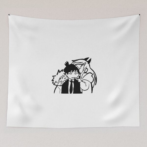 Item preview, Denji and Pochita Manga Sketch designed and sold by rythnazorsylli.