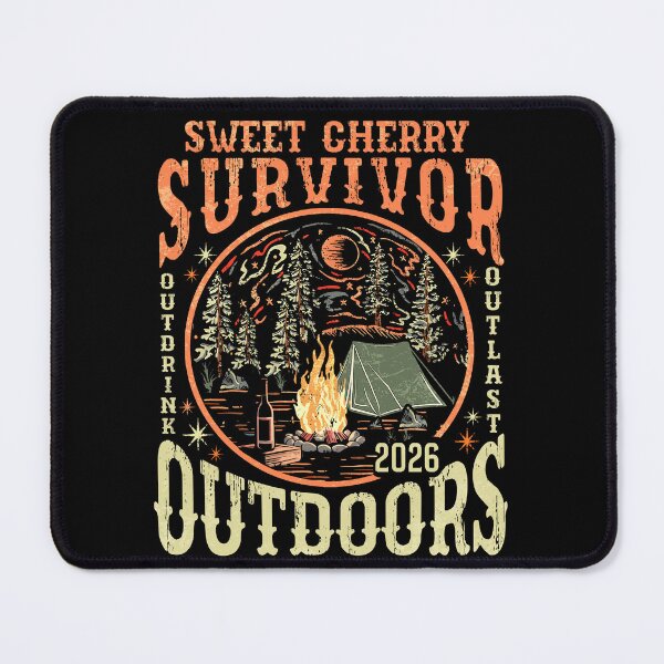 Item preview, Sweet Cherry Survivor 2026 Outdrink Outlast Outdoors designed and sold by schoolofbullies.