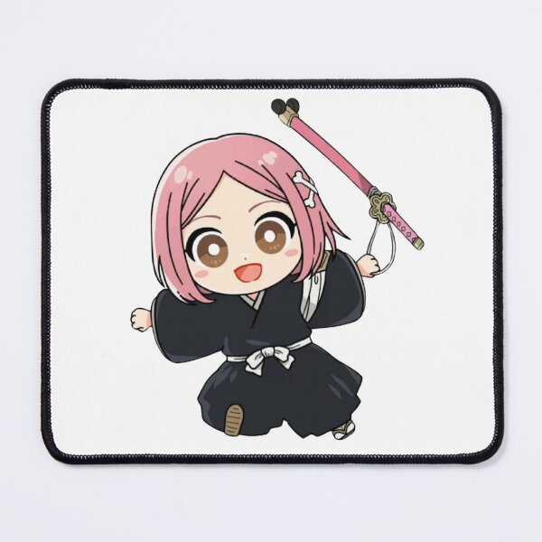 Item preview, Cheerful Pink Haired Soul Reaper Anime Design designed and sold by Mr-MC-kitty.